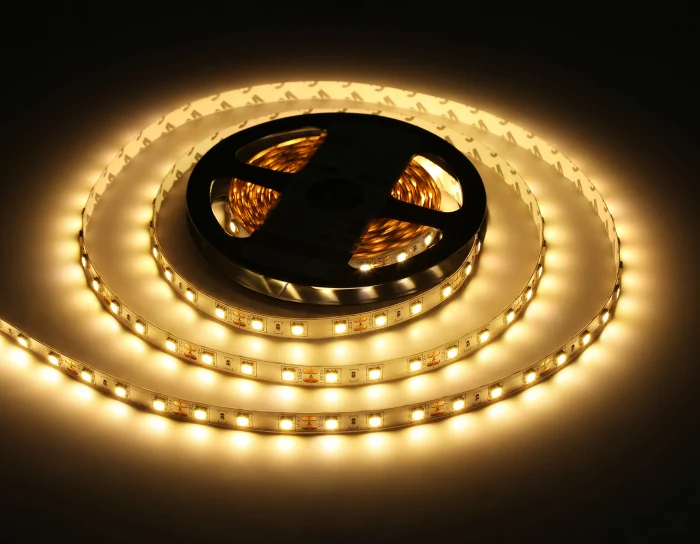 Светодиодная лента Ambrella Light GS2001 5050 60Led /14.4W m/ 12V IP20 3000K 5m Ambrella light GS2001