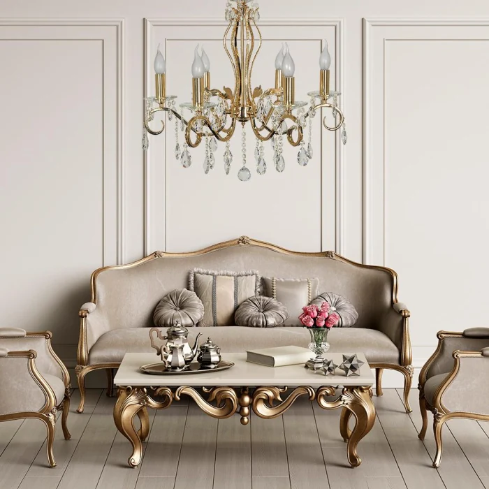 Потолочная люстра Arti Lampadari Vesuvio E 1.1.6.601 G