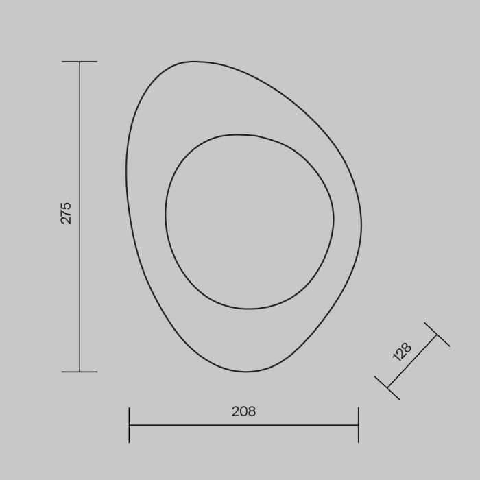 Бра Maytoni Mabell MOD306WL-01CH