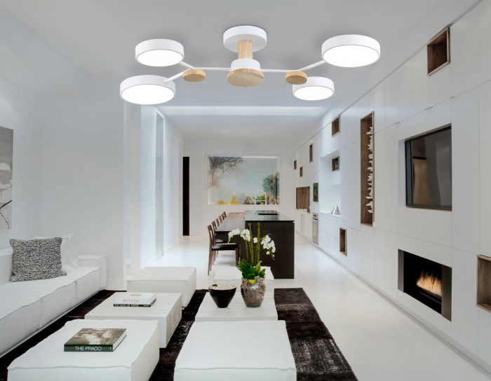 Люстра светодиодная на штанге AMBRELLA light FL4858