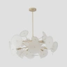 Люстра на штанге Crystal Lux DANDELION SP10 GOLD