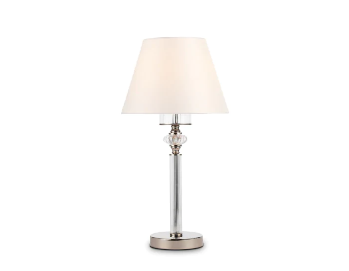 Настольная лампа с абажуром и хрусталем AMBRELLA light LH71007