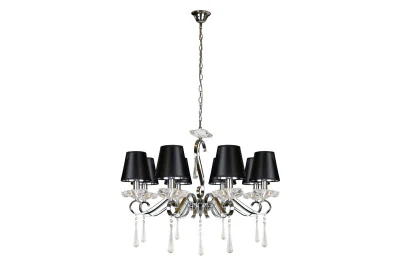 Подвесная люстра iLamp Stella RM1684/8 Хром