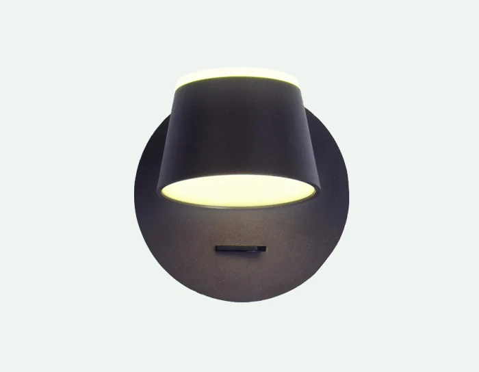 Настенный светодиодный светильник с выключателем на корпусе Ambrella light FW168