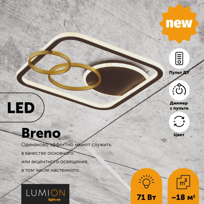 Потолочный светильник Lumion Breno 5246/71CL