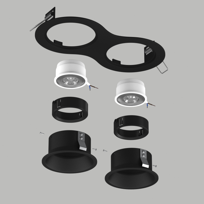 Комплект со светильником Lightstar Domino D6270707BMOD