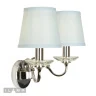 Настенный светильник iLamp Dolce Vita W2345-2 Никель+голубой