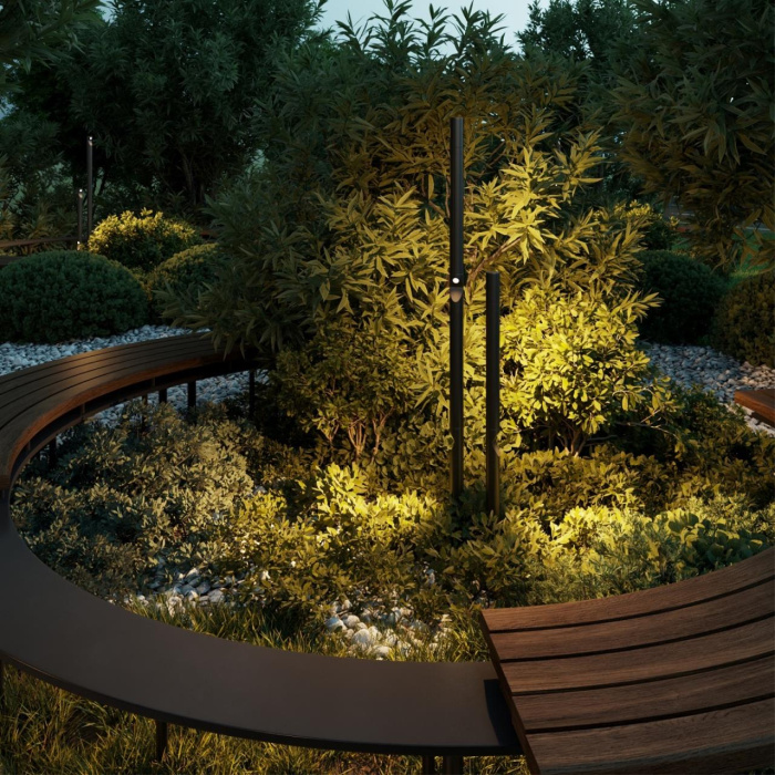 Садово-парковый светильник Odeon Light Bamboo 7021/9FL