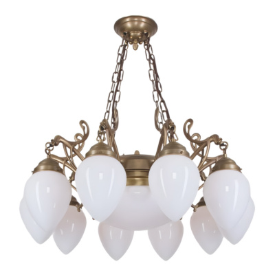 Подвесная люстра Berliner Messinglampen D231-123op+125opB