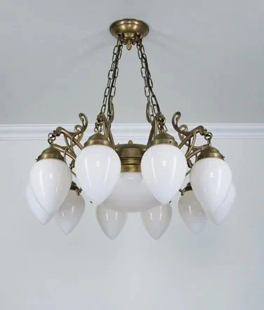 Подвесная люстра Berliner Messinglampen D231-123op+125opB