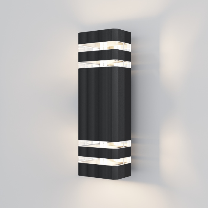 Уличный настенный светильник Maytoni Unter den linden O578WL-02B