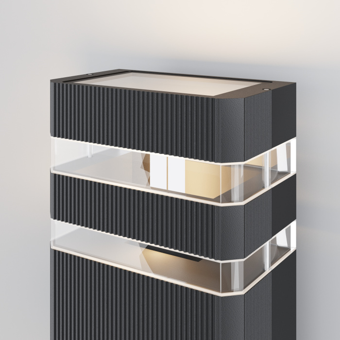 Уличный настенный светильник Maytoni Unter den linden O578WL-02B