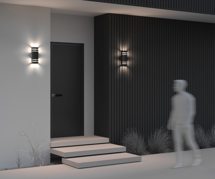 Уличный настенный светильник Maytoni Unter den linden O578WL-02B