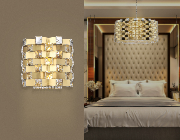 Настенный светильник с хрусталем HIGH LIGHT AMBRELLA LIGHT LH41014