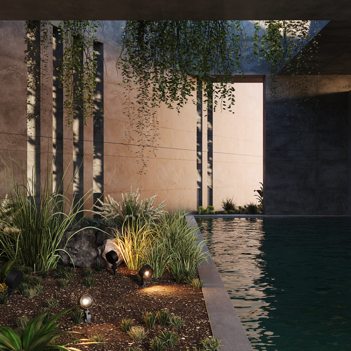 Грунтовый светильник Maytoni Core O495FL-L10B3K