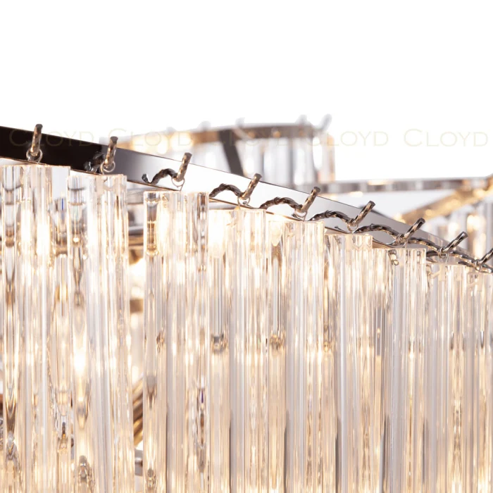 Люстра Cloyd EVOLUTE-A C18 / Ø80 см - хром (арт.10572)