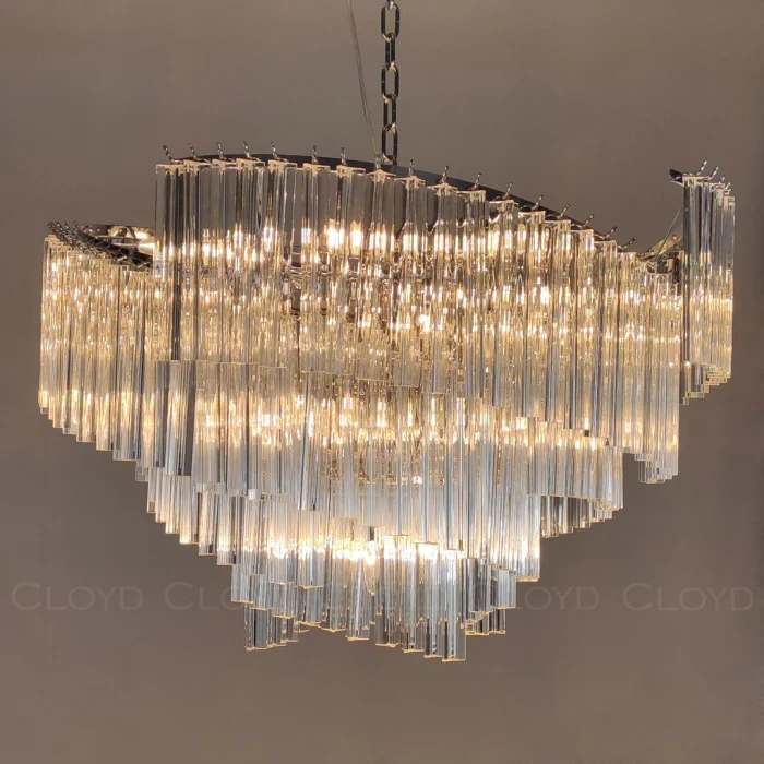 Люстра Cloyd EVOLUTE-A C18 / Ø80 см - хром (арт.10572)