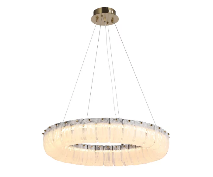 Люстра Гэлли латунь d60 h150 Led 56W (3000K) Kink Light 07599-60,36
