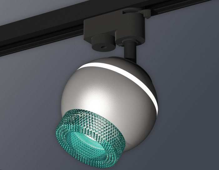 Комплект трекового однофазного светильника с подсветкой Ambrella light XT1103041