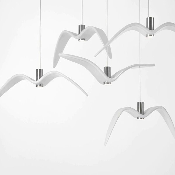 Подвесной светильник Brokis Night Birds white B ImperiumLoft