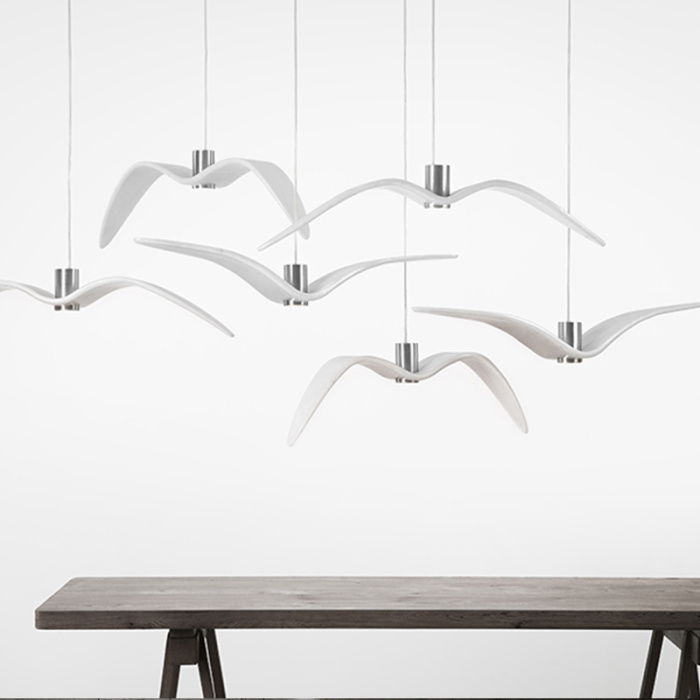 Подвесной светильник Brokis Night Birds white B ImperiumLoft