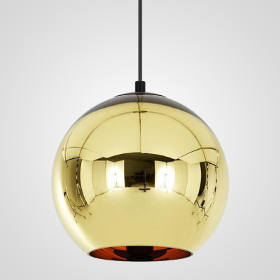 Подвесной светильник Copper Shade Gold D40 ImperiumLoft