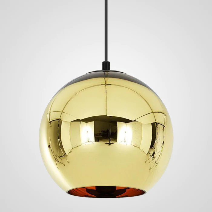 Подвесной светильник Copper Shade Gold D40 ImperiumLoft