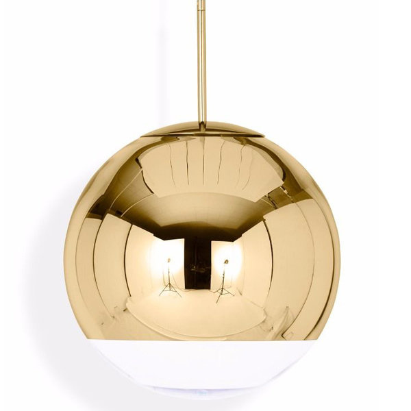 Подвесной светильник Mirror Ball Gold D40 ImperiumLoft