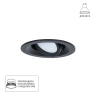 Точечный встраиваемый светильник Arte Lamp MIRA A2862PL-1BK
