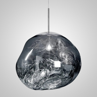 Подвесной светильник Tom Dixon Melt Pendant Silver D38 ImperiumLoft