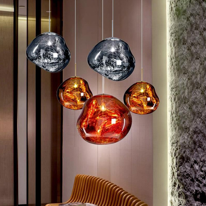 Подвесной светильник Tom Dixon Melt Pendant Silver D38 ImperiumLoft