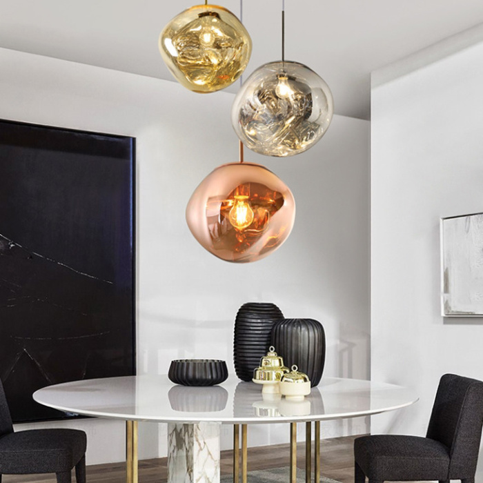 Подвесной светильник Tom Dixon Melt Pendant Silver D38 ImperiumLoft