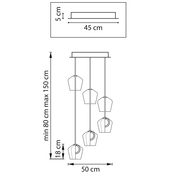 Люстра подвесная Caramello Lightstar 796169