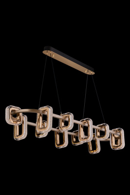 Подвесной светильник Leon Theona LE7701/12L Grey/Gold