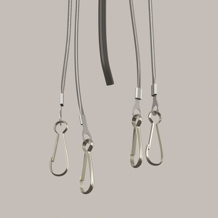 Универсальное крепление для квадратных светильников Maytoni Zon C032C-04-MG-1