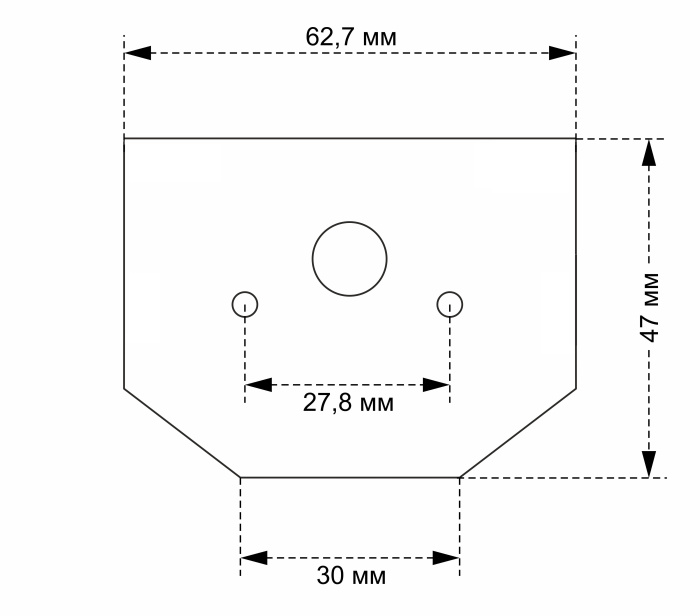 Заглушка для встраиваемого магнитного трека в натяжной ПВХ потолок, в комплекте 2 шт SPACE Crystal Lux CLT 0.234 06 BL