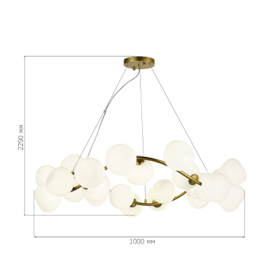 Подвесной светильник ST LUCE SWEVEN SL1519.303.24
