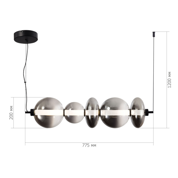Подвесной светильник ST LUCE PERLINA SL6119.413.40