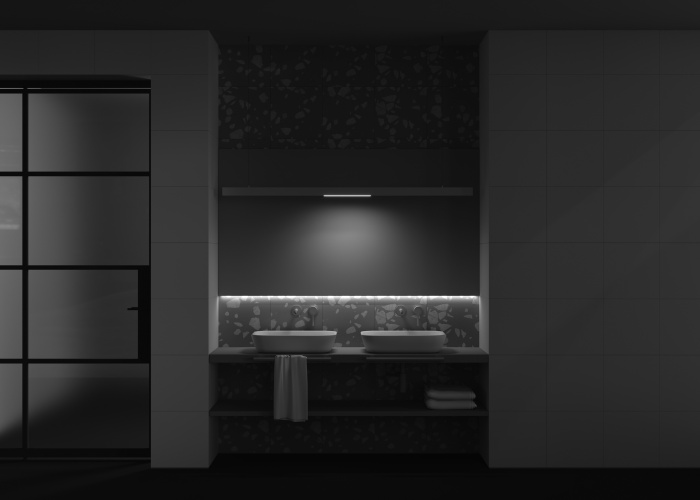 Трековый светильник Maytoni Basis TR030-4-12W3K-WW-DS-W