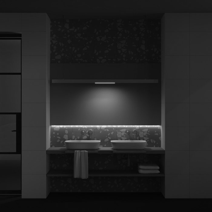 Трековый светильник Maytoni Basis TR030-4-12W3K-WW-DS-W