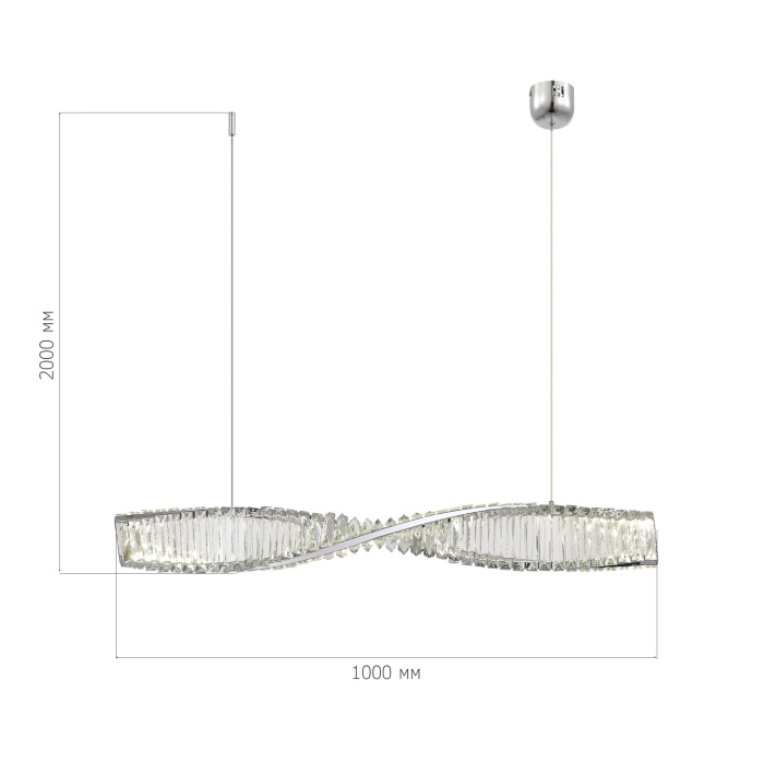 Подвесной светильник ST LUCE ELICA SL6205.113.01