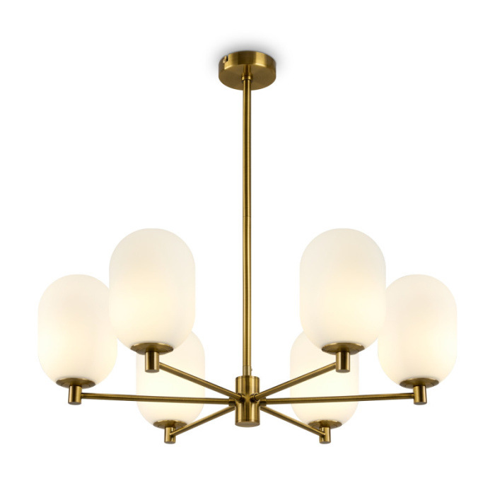 Люстра на штанге Freya Sharlot FR1012PL-06BS