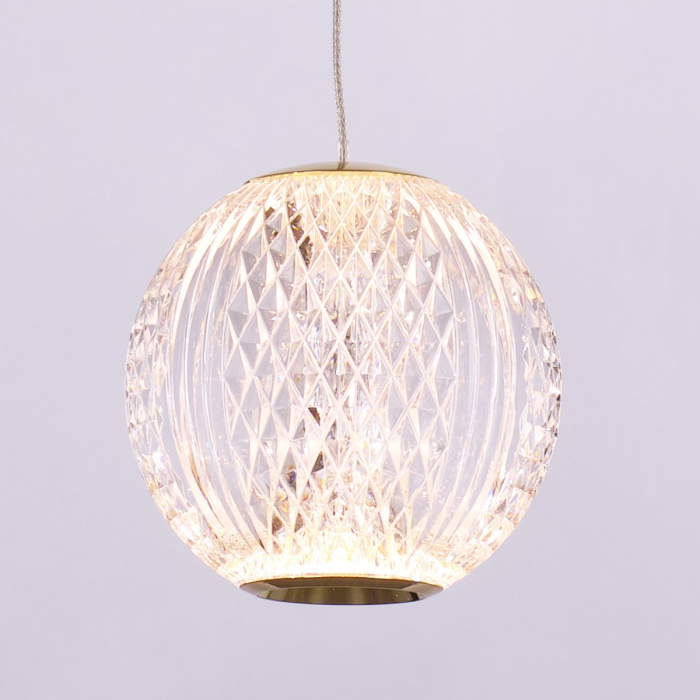 Подвесной светильник Delight Collection Elliot Diamante MD20001012-3A gold