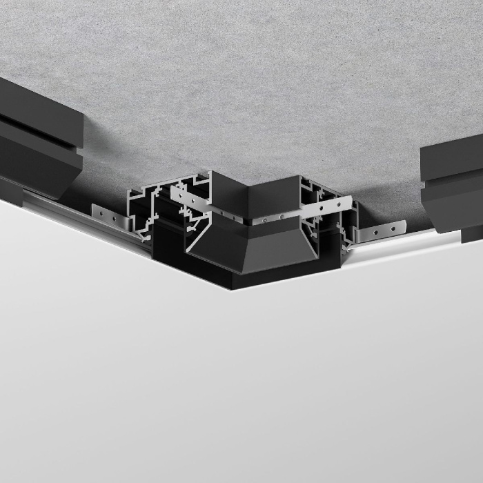 Коннектор угловой внутренний Elektrostandard Slim magnetic 4690389206832