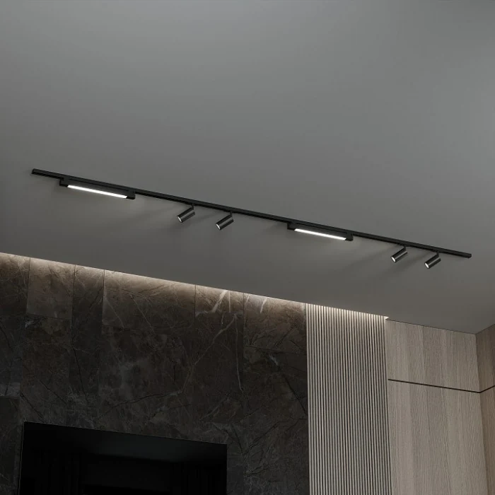 Комплект трековый Hesby Lighting №5 однофазная накладная Skylite HSBL_kompl_S005_NI3B3K