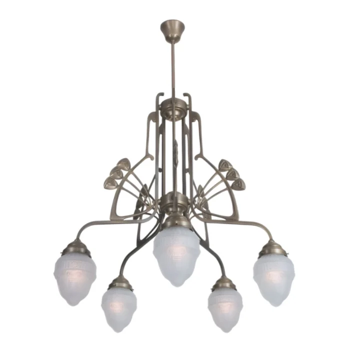 Люстра на штанге Berliner Messinglampen D88-113gsB