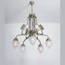 Люстра на штанге Berliner Messinglampen D88-113gsB