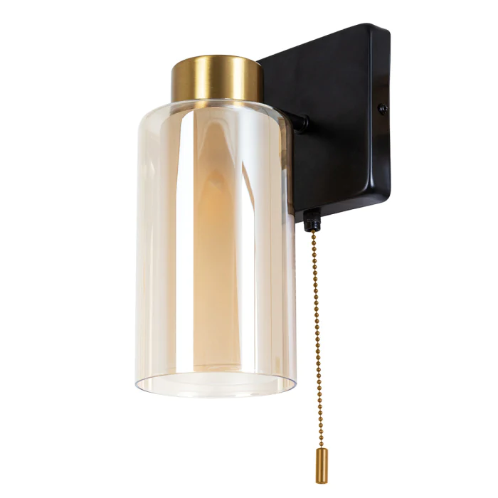 Светильник настенный Arte Lamp LEO A7027AP-1BK