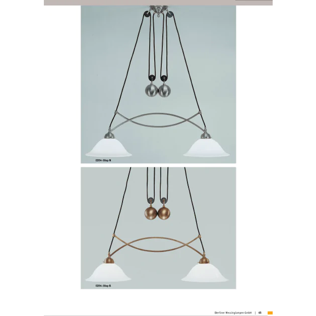Подвесной светильник Berliner Messinglampen ED54-38opB