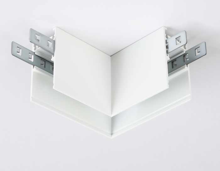 Коннектор угловой для накладного шинопровода Magnetic Ambrella light GL3369